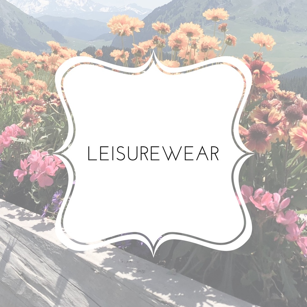 Active and leisurewear